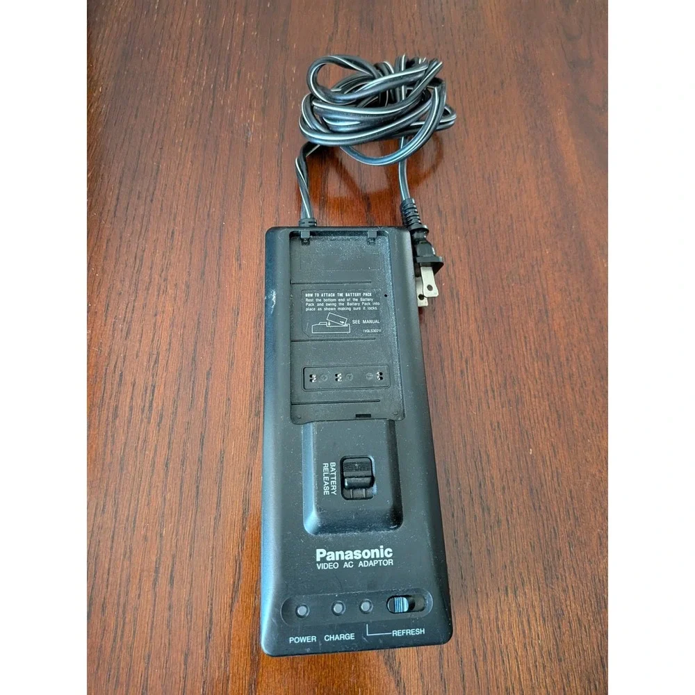 PANASONIC Model PV-A15B Video Camera Camcorder Battery Charger‎ AC Adapter OEM